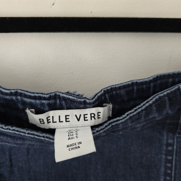 Belle Vere Classic Denim Midi Skirt S - Picture 2 of 7